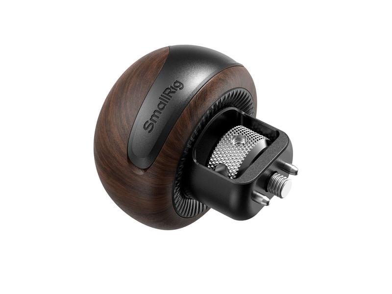 Smallrig | mini Wooden Side Handle | with 1/4-20 Locating Screw