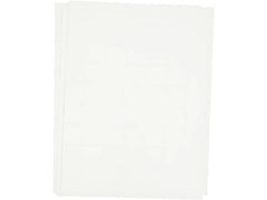 Creativ Company | Transfer-Bügelfolie | Blatt 21.5x28 cm Weiss