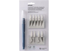 Cricut | Entgitterungs- und Messerklingen-Set | TrueControl Set, inkl. 6 Ersatzklingen