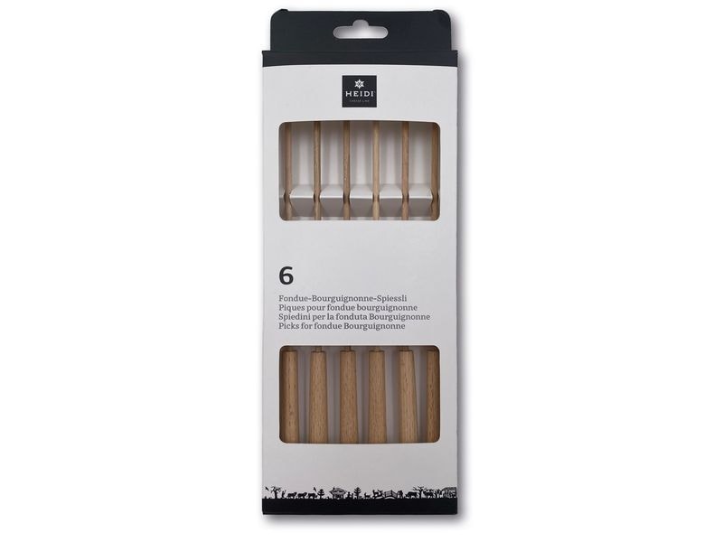 Heidi Cheese Line | Heidi Cheese Mixed-Grill Set Holzgriff | 6 Stück