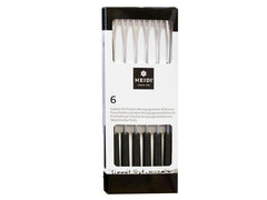 Heidi Cheese Line | Heidi Cheese BLACK Fonduegabel schwarz | 6 Stück