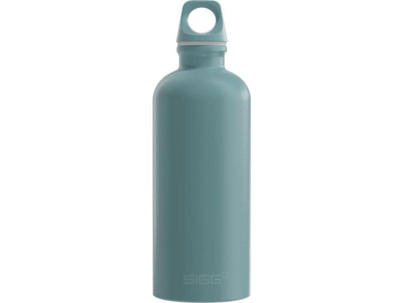 SIGG | Trinkflasche Traveller, 0.6L | Aluminium, Morning Blue