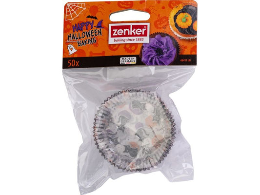 Zenker | Muffin Papierförmchen Halloween | 50 Stk. FSC zertifiertes Papier