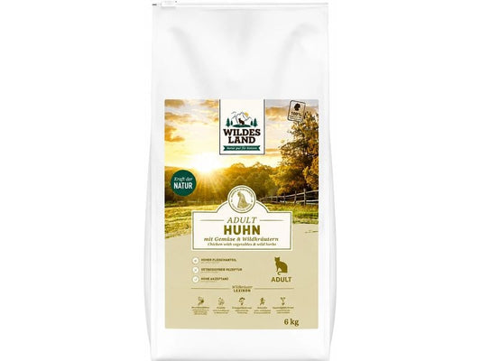 Wildes Land | Fel Adult Huhn Gartengemüse | 6kg