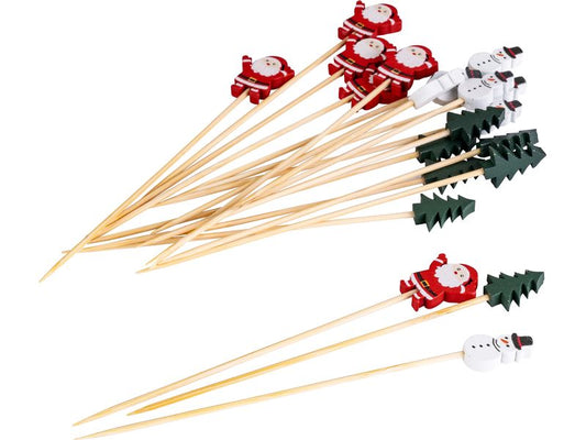 Dr.Oetker | Dr. Oetker Holiday Joy Weihnachts Picker | 20 Stück, Weihnacht-/Schneemann&Tannenbaum