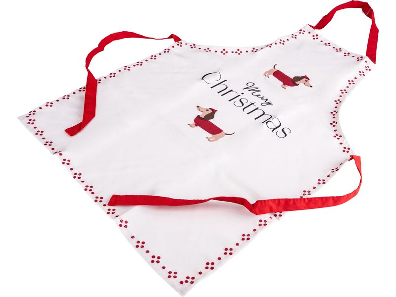 Dr.Oetker | Dr. Oetker Holiday Joy Mini Schürze Dackel | 60x45cm