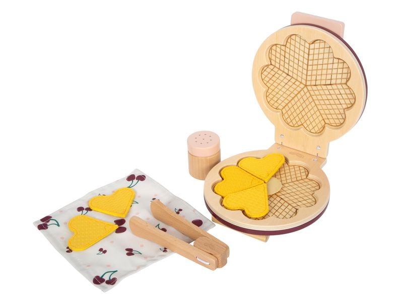 small foot | Waffeleisen-Set rot tasty