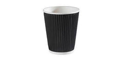 Duni | Triple Wall Becher Schwarz 24cl | 25 Stk.