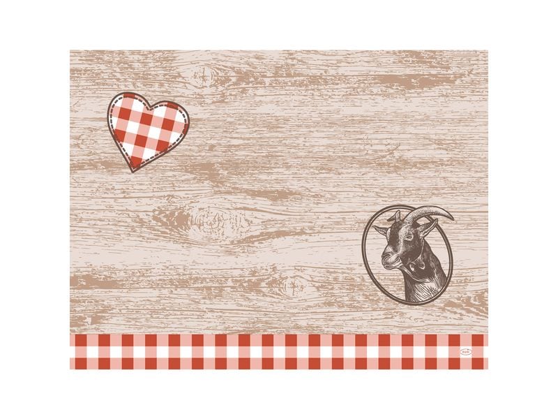 Duni | Bio D. Tischset Alpine Charm | 30x40cm, 100 Stk.