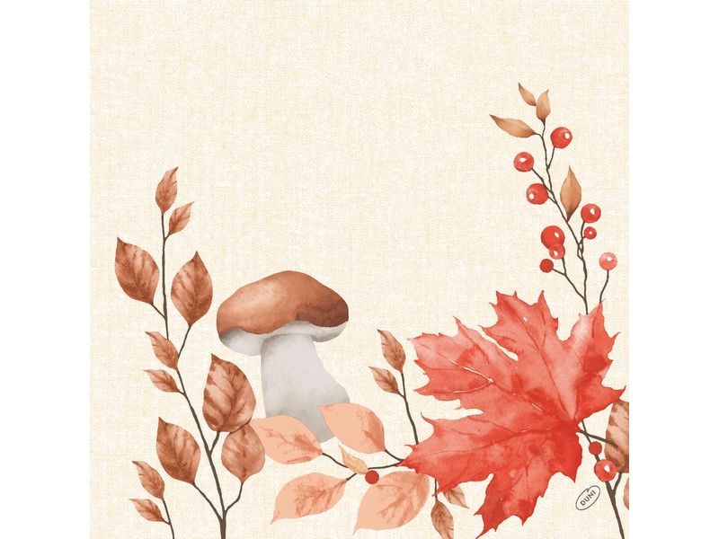 Duni | Serviette Woodland Classic | 40x40cm, 50 Stk.