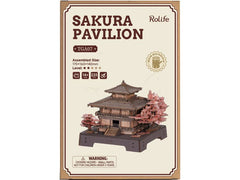 Rolife | Sakura Pavilion | 235-teiliges 3D-Modell im Japan-Stil