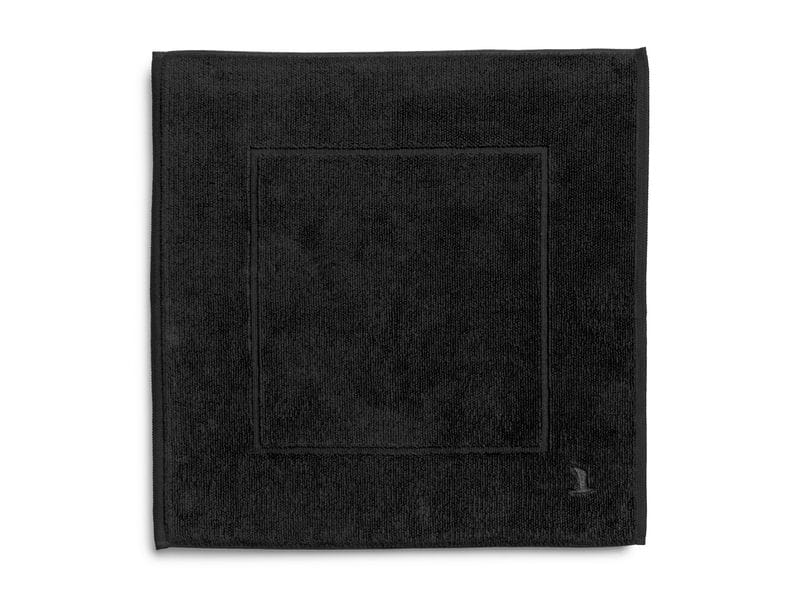 Möve | Badeteppich Superwuschel | 60 x 60 cm, Black