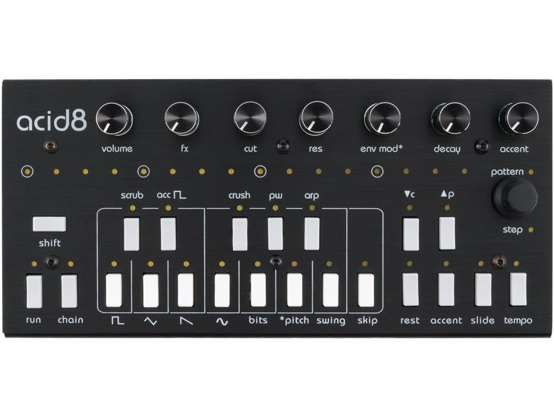 Twisted Electrons | Acid8 MKII | Hybrid, Desktop-Modul, 8-Bit-Oszillator