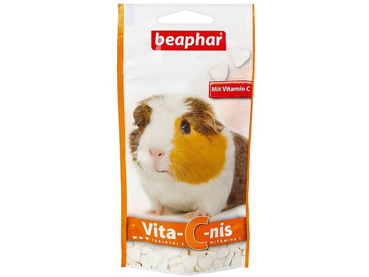 Beaphar | Vita-C-nis | Vitamin-C-Tabletten für Meerschweinchen