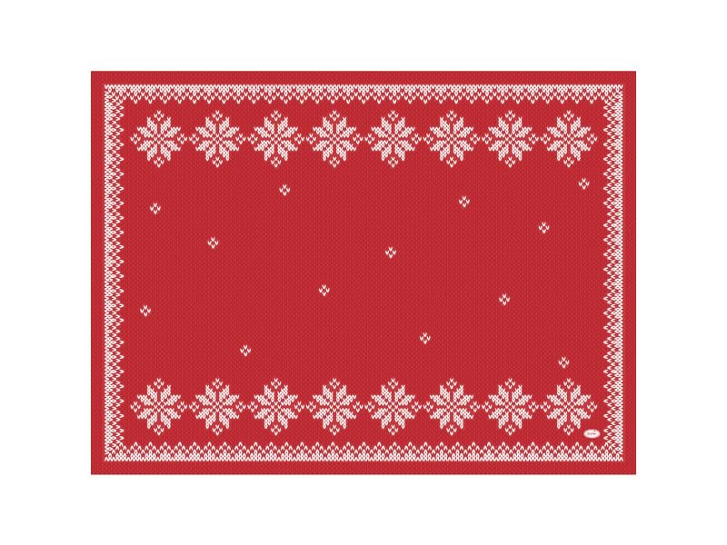 Duni | Bio D. Tischset Knitted Traditions | 30x40cm, 100 Stk.