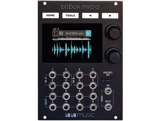 1010Music | 1010 Music Bitbox Micro | Black Edition, Schwarz, Weiss