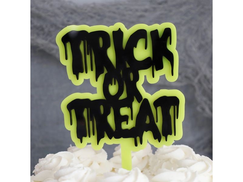 BackshopSchweiz | Backshop Tortentopper Trick or Treat | Acryl