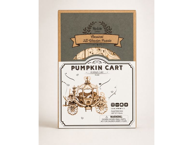 Rolife | Pumpkin Cart | Robotime Bausatz