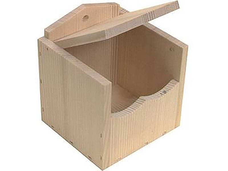 BEWO | Exotennistkasten | Holz, 11 x 10 cm, H 10 cm