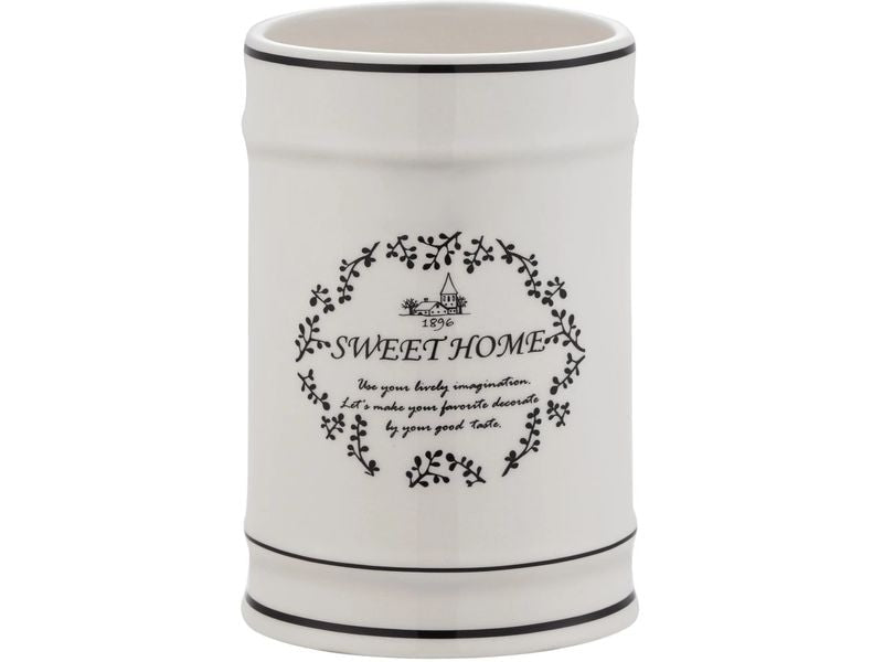 diaqua® | Diaqua Mundspülbecher Sweet Home | Ø 8.5 X 12.5 cm, Weiss
