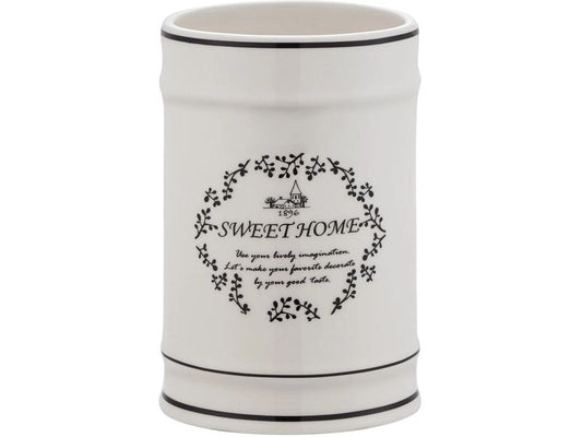 diaqua® | Diaqua Mundspülbecher Sweet Home | Ø 8.5 X 12.5 cm, Weiss