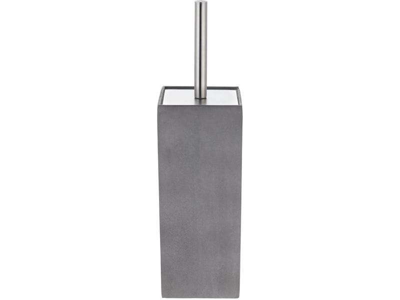 diaqua® | Diaqua WC-Bürstengarnitur Cement | 10.5 X 10.5 X 38.5 cm, Zement