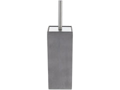 diaqua® | Diaqua WC-Bürstengarnitur Cement | 10.5 X 10.5 X 38.5 cm, Zement