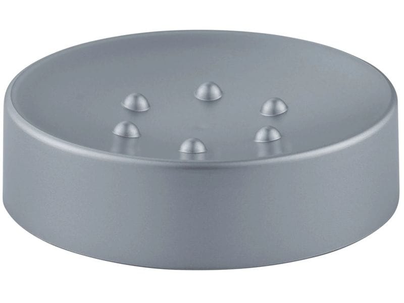 diaqua® | Diaqua Seifenschale Cruz | Ø 11 X 3 cm, Silver