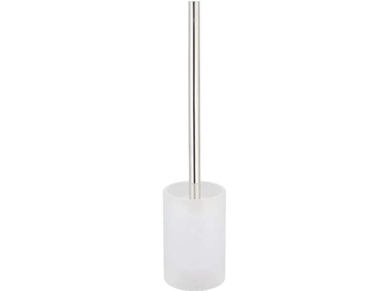 diaqua® | Diaqua WC-Bürstengarnitur Pinta | Ø 9 X 40 cm, Weiss Frosted