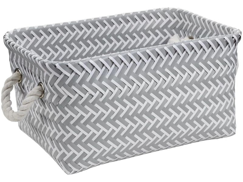 diaqua® | Diaqua Aufbewahrungskorb Wove | 31 X 21 X 16 cm, Grau