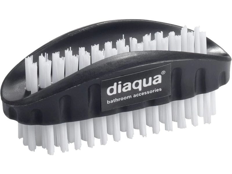 diaqua® | Diaqua Nagelbürste Trend Frosted | 8 X 3.5 X 3.5 cm, Anthrazit/Transp.