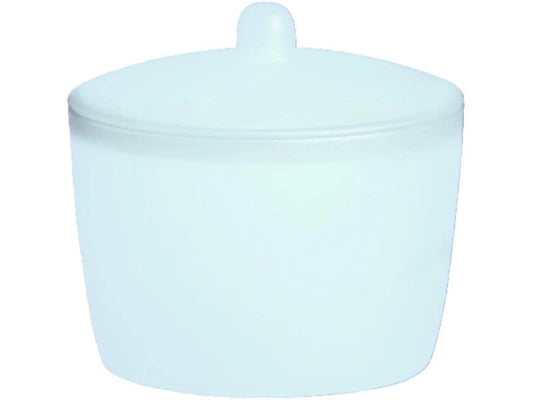 diaqua® | Diaqua Kosmetikdose Trend Frosted | Ø 9.5 X 8.9 cm, Weiss/Transp.