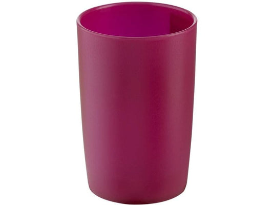 diaqua® | Diaqua Mundspülbecher Trend Frosted | Ø 6.8 X 10 cm, Kirsche/Transp.