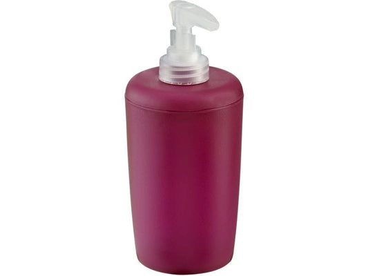 diaqua® | Diaqua Seifenspender Trend Frosted | Ø 6.8 X 15.8 cm, Kirsche/Transp.