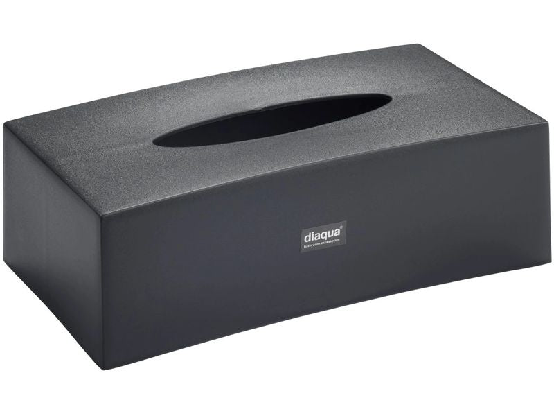 diaqua® | Diaqua Papiertuchspend. Trend Frosted | 25.5 X 13.5 X 8.5 cm, Anthr./Transp.