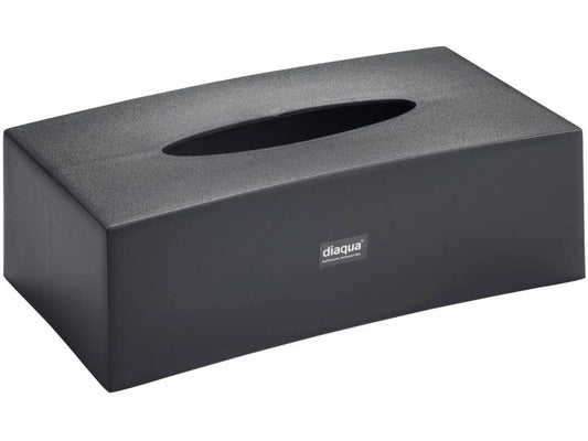 diaqua® | Diaqua Papiertuchspend. Trend Frosted | 25.5 X 13.5 X 8.5 cm, Anthr./Transp.