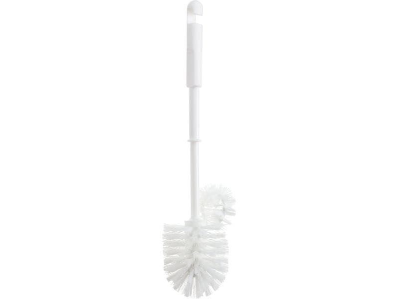diaqua® | Diaqua WC-Ersatzbürste mit Randreiniger | Weiss, Kunststoff, Ø 80 MM