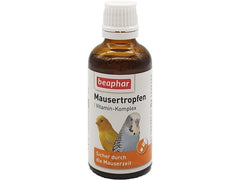 Beaphar | Mausertropfen | Vitamintropfen für Ziervögel zur