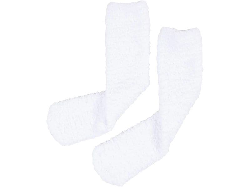Creativ Company | Kuschelsocken | Baumwolle Weiss Grösse: One Size