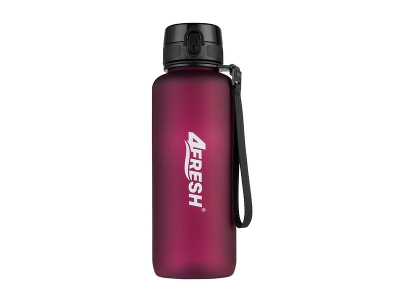 4Fresh | Flasche Colourful Frosted, 1.5L | Lila-Rot