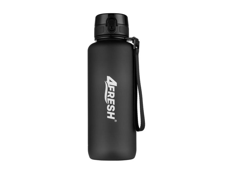 4Fresh | Flasche Colourful Frosted, 1.5L | Schwarz