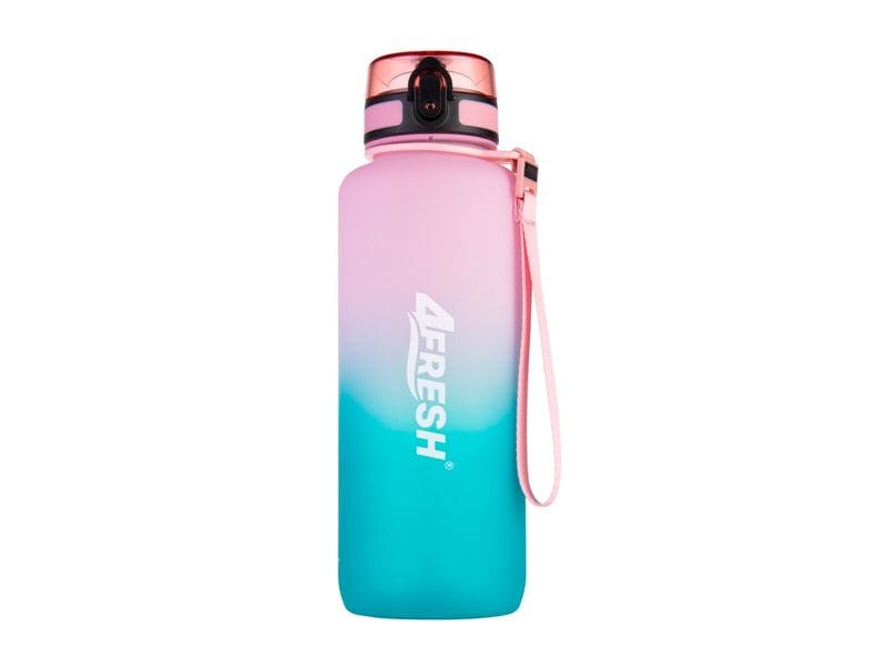 4Fresh | Flasche Colourful Gradient 1.5L | Pink-Cyan