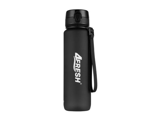 4Fresh | Flasche Colourful Frosted, 1L | Schwarz