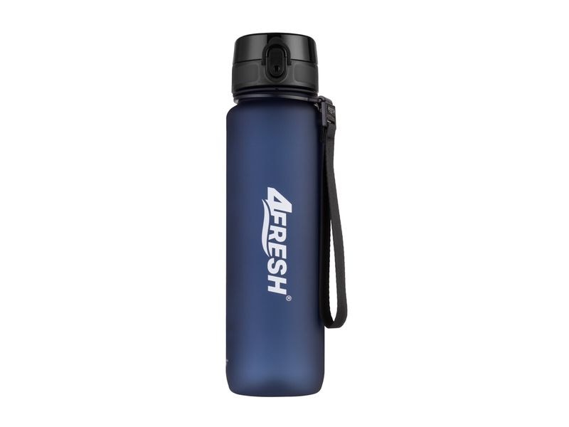 4Fresh | Flasche Colourful Frosted, 1L | Dunkelblau