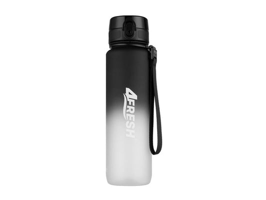 4Fresh | Flasche Colourful Gradient 1L | Schwarz-Weiss