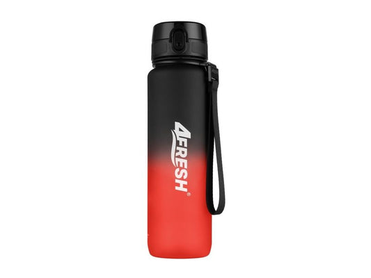 4Fresh | Flasche Colourful Gradient 1L | Schwarz-Rot