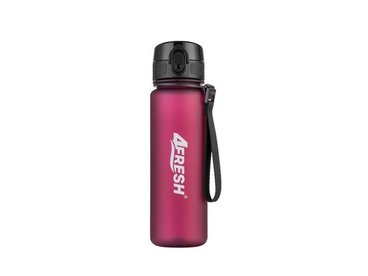 4Fresh | Flasche Colourful Frosted 500ml | Lila-Rot
