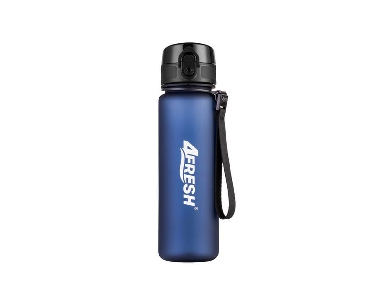 4Fresh | Flasche Colourful Frosted 500ml | Dunkelblau