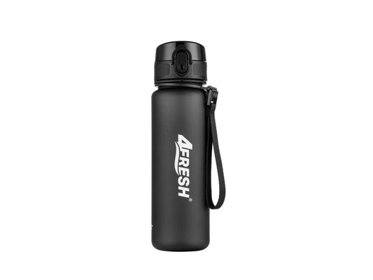 4Fresh | Flasche Colourful Frosted 500ml | Schwarz