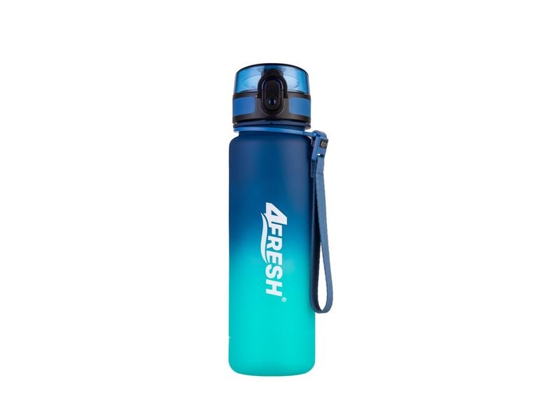 4Fresh | Flasche Colourful Gradient 500ml | Blau